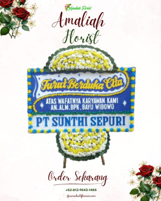 Papan Bunga Duka di Jatiayu