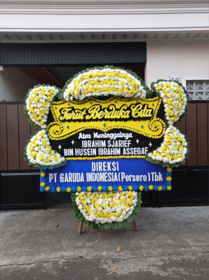 Papan Bunga Duka di Jatiayu